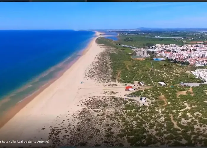 Algarve T2 W Balcony And Sea View Near In Manta Rota Apartment