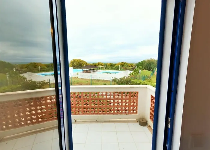 Algarve T2 W Balcony And Sea View Near In Manta Rota Apartment *