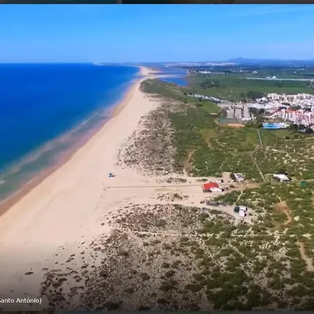 Algarve T2 W Balcony And Sea View Near In Manta Rota Apartment